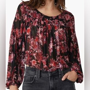 NWT Free People Up For Anything Blouse